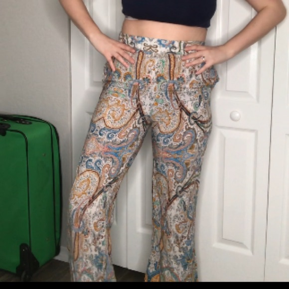 Patterned Boho Pants - Picture 2 of 5